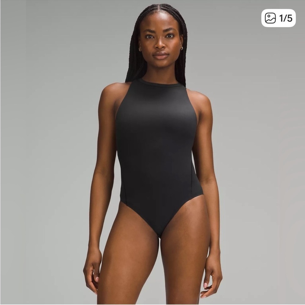 NWT LULULEMON WUNDERMOST HIGH NECK BODYSUIT M